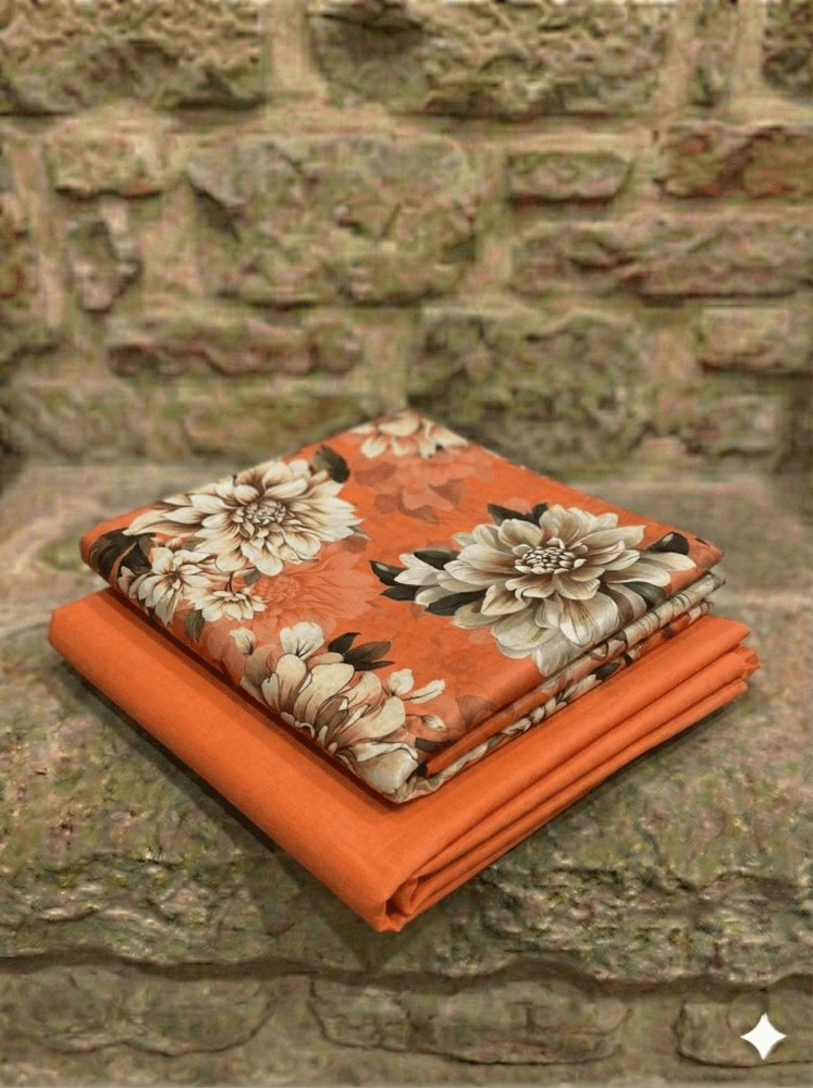 2 Piece Bonenza Orginal Lawn (Unstitched) - Wareeb.Shop