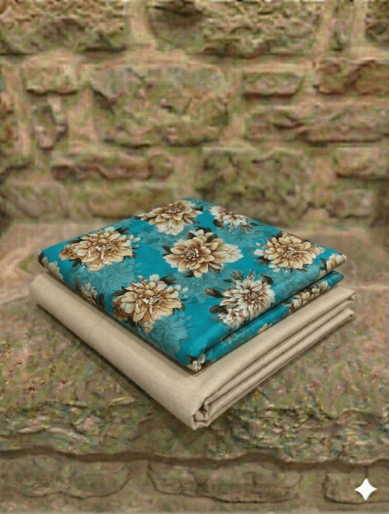 2 Piece Bonenza Orginal Lawn (Unstitched) - Wareeb.Shop