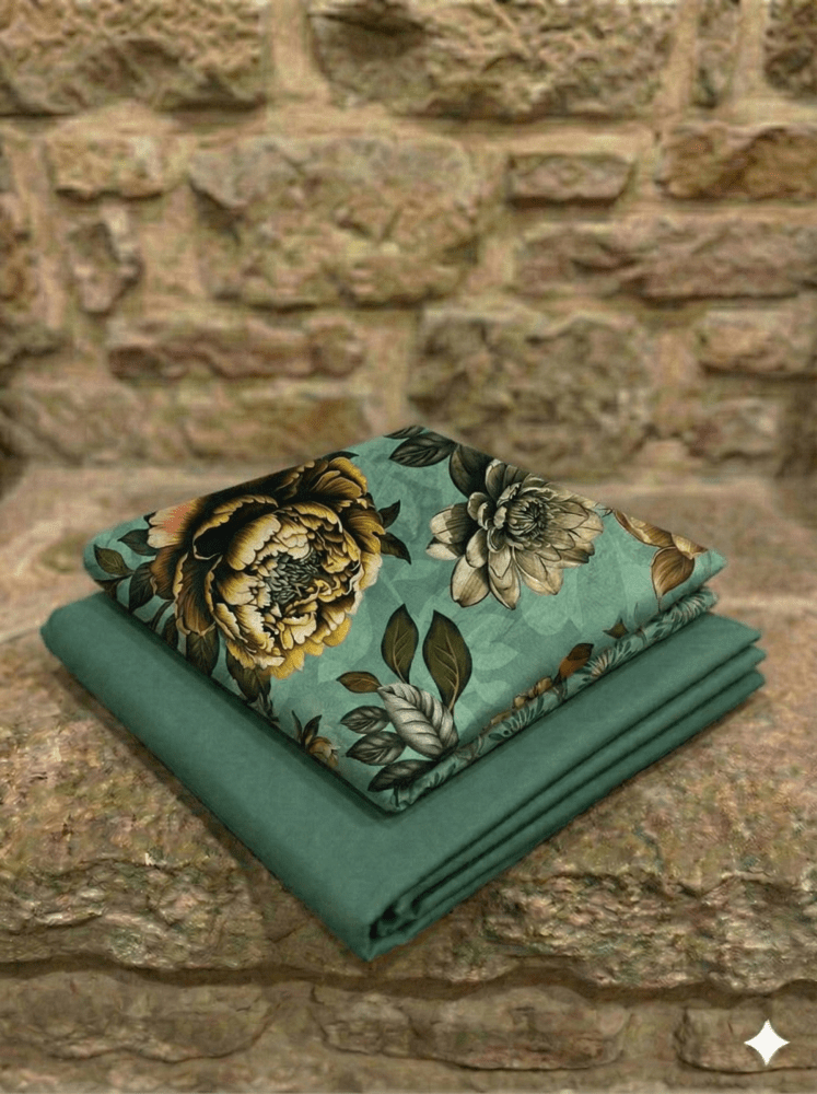 2 Piece Bonenza Orginal Lawn (Unstitched) - Wareeb.Shop