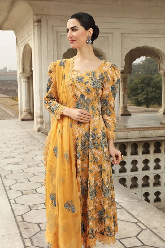 Bareeze D 355 Musturd Dhanak Collection - Wareeb.Shop