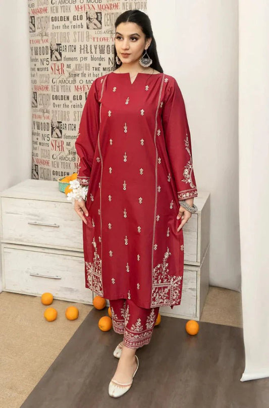 Urge Embroidered Dhanak Three Piece UR - 696 - Wareeb.Shop