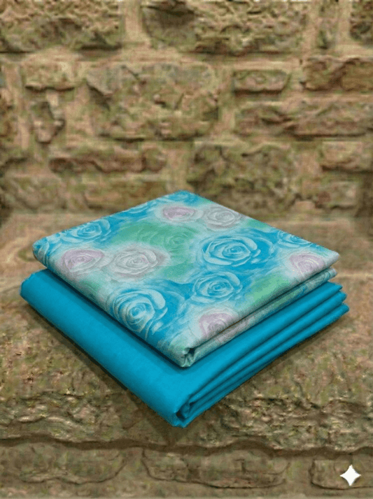 2 Piece Bonenza Orginal Lawn (Unstitched) - Wareeb.Shop