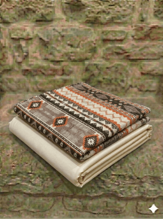 2 Piece Bonenza Orginal Lawn (Unstitched) - Wareeb.Shop