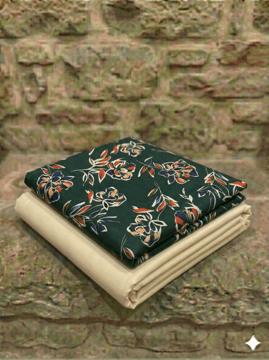 2 Piece Bonenza Orginal Lawn (Unstitched) - Wareeb.Shop