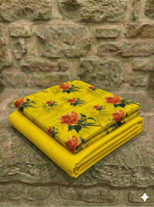 2 Piece Bonenza Orginal Lawn (Unstitched) - Wareeb.Shop