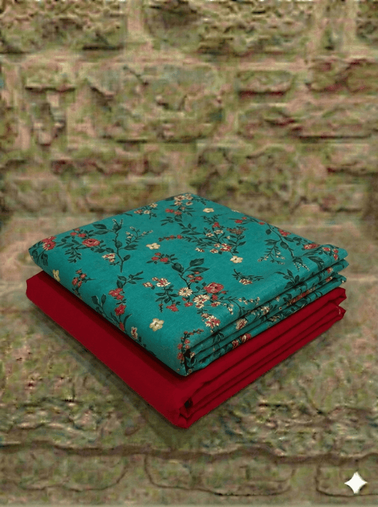 2 Piece Bonenza Orginal Lawn (Unstitched) - Wareeb.Shop