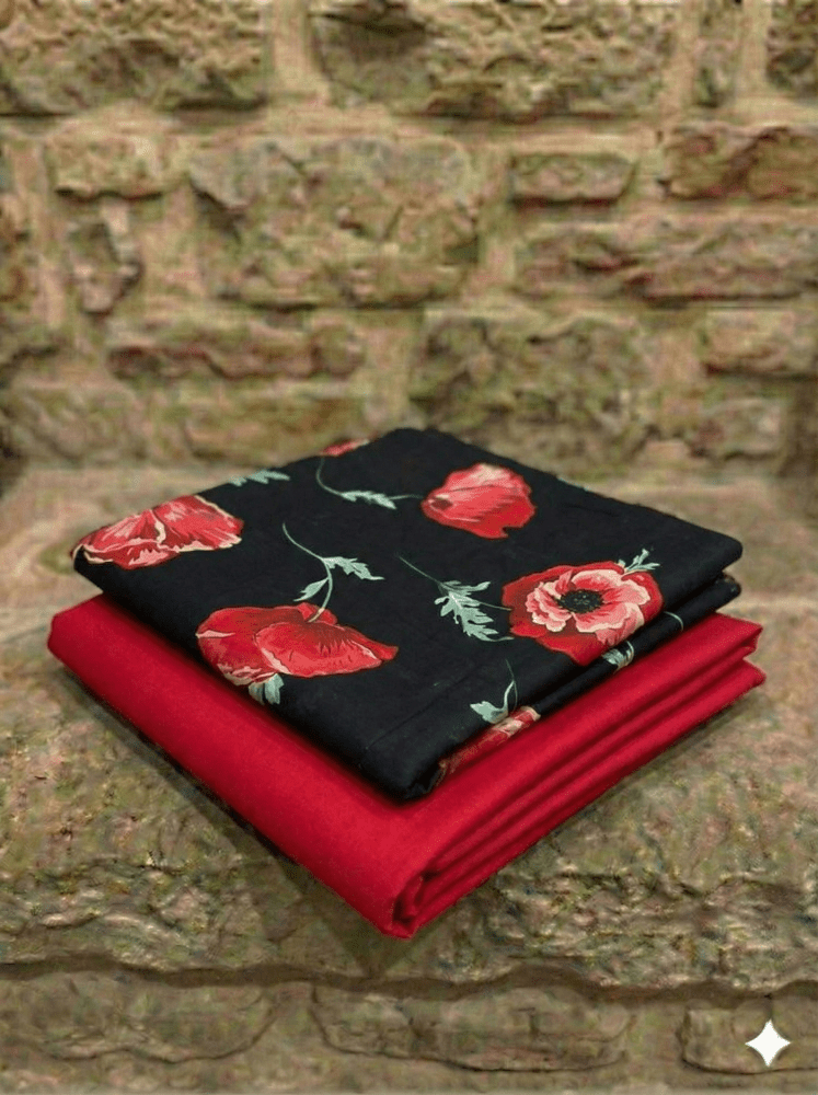 2 Piece Bonenza Orginal Lawn (Unstitched) - Wareeb.Shop