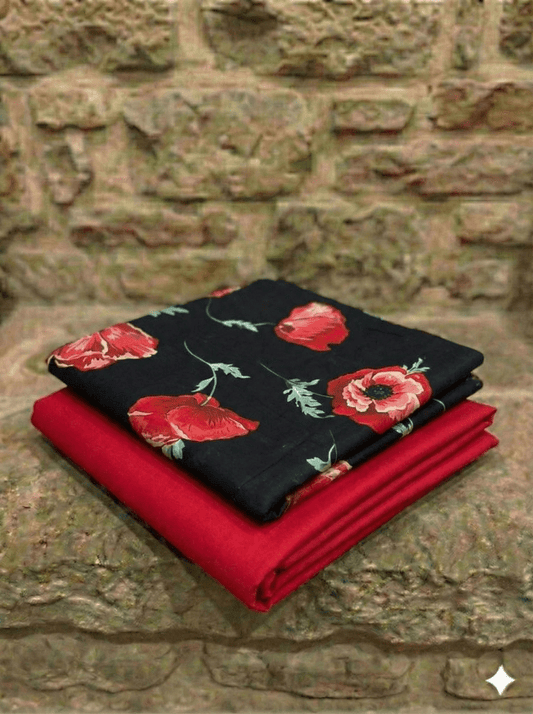 2 Piece Bonenza Orginal Lawn (Unstitched) - Wareeb.Shop