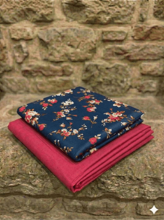 2 Piece Bonenza Orginal Lawn (Unstitched) - Wareeb.Shop