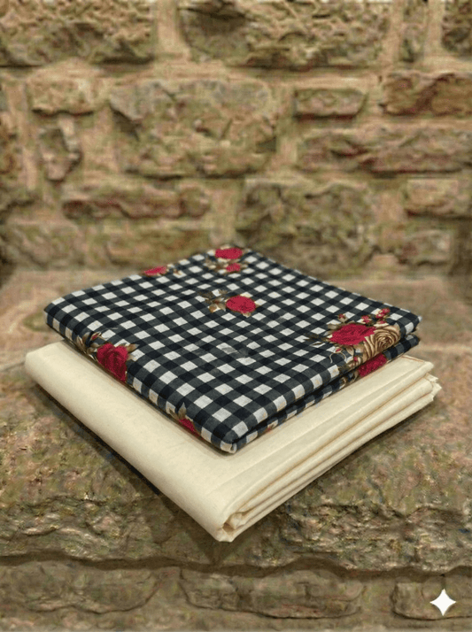 2 Piece Bonenza Orginal Lawn (Unstitched) - Wareeb.Shop