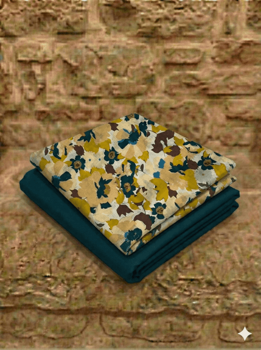 2 Piece Bonenza Orginal Lawn (Unstitched) - Wareeb.Shop