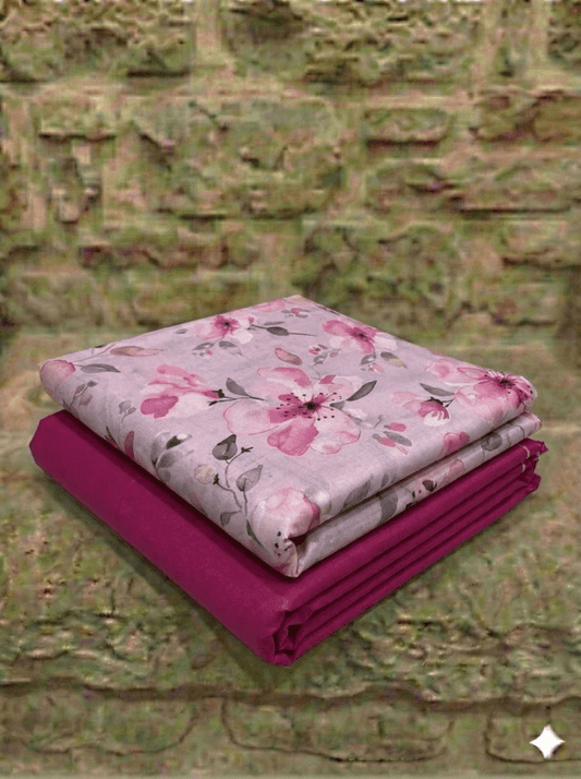 2 Piece Bonenza Orginal Lawn (Unstitched) - Wareeb.Shop