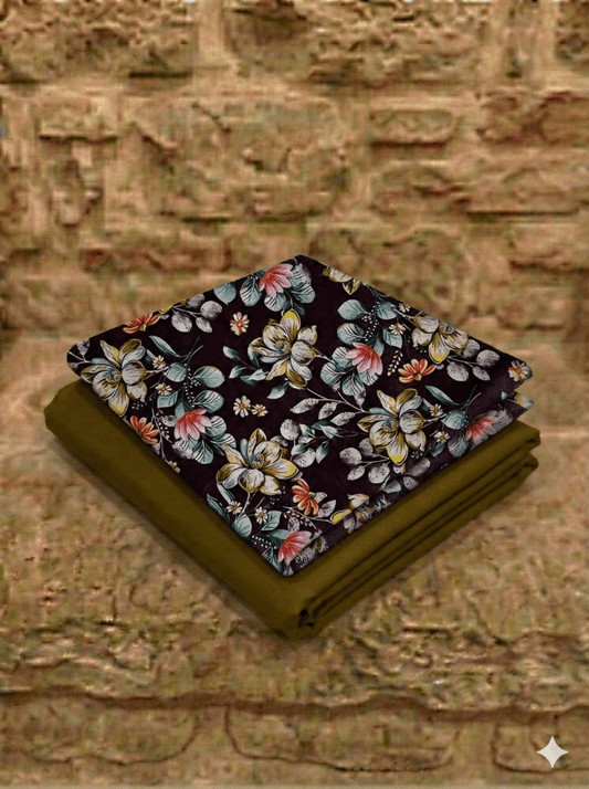 2 Piece Bonenza Orginal Lawn (Unstitched) - Wareeb.Shop