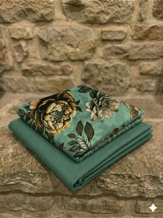 2 Piece Bonenza Orginal Lawn (Unstitched) - Wareeb.Shop