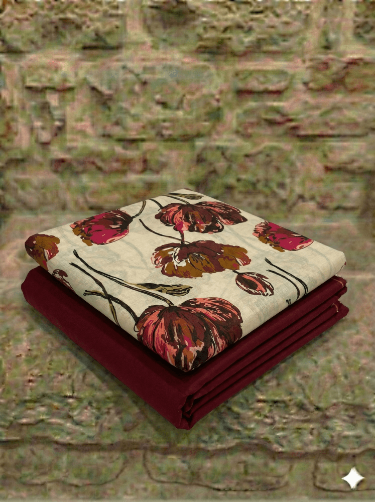 2 Piece Bonenza Orginal Lawn (Unstitched) - Wareeb.Shop