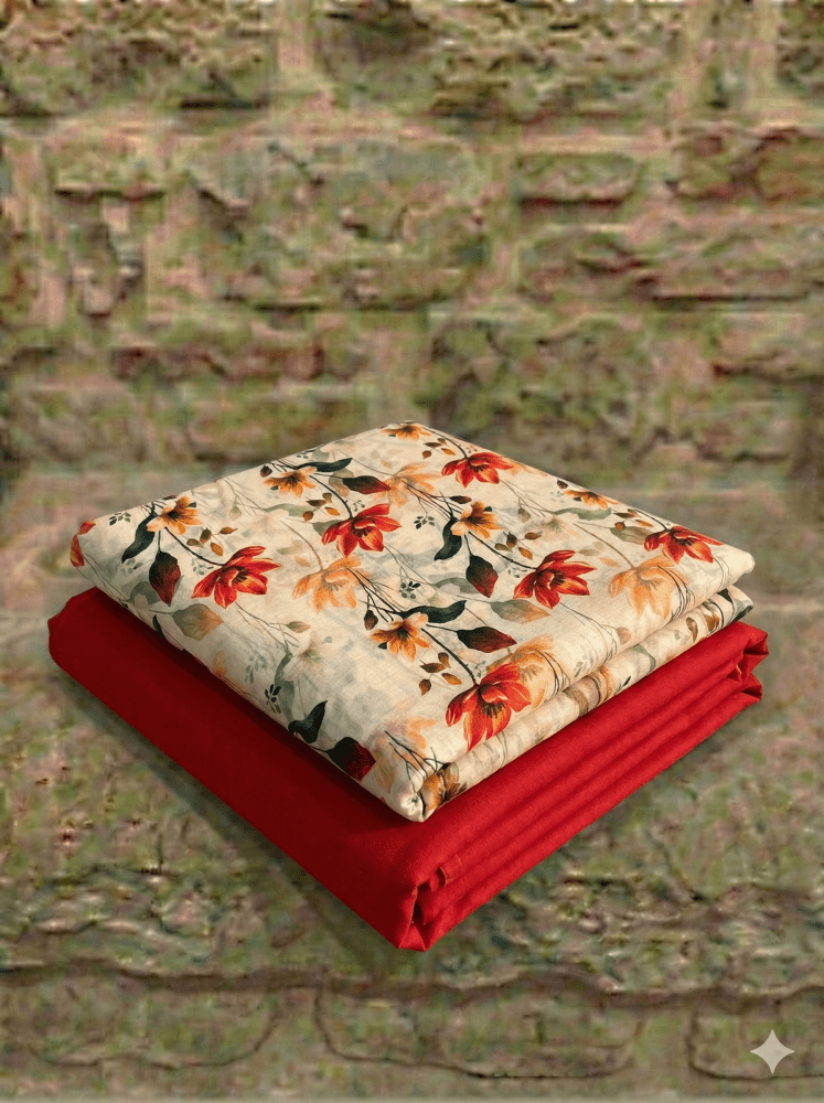 2 Piece Bonenza Orginal Lawn (Unstitched) - Wareeb.Shop