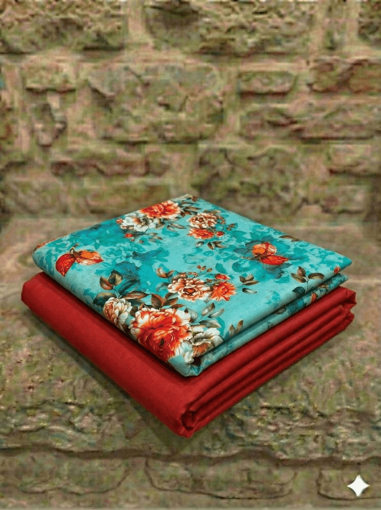 2 Piece Bonenza Orginal Lawn (Unstitched) - Wareeb.Shop