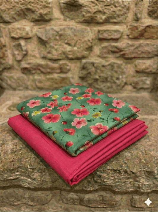 2 Piece Bonenza Orginal Lawn (Unstitched) - Wareeb.Shop