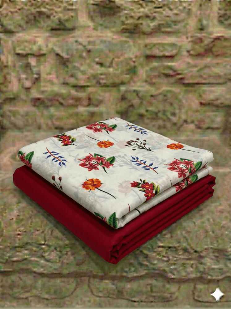 2 Piece Bonenza Orginal Lawn (Unstitched) - Wareeb.Shop