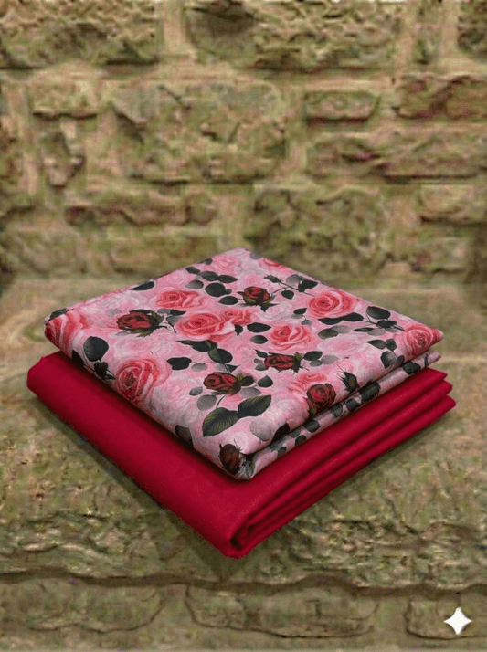 2 Piece Bonenza Orginal Lawn (Unstitched) - Wareeb.Shop