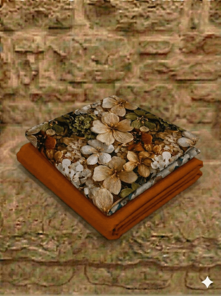 2 Piece Bonenza Orginal Lawn (Unstitched) - Wareeb.Shop