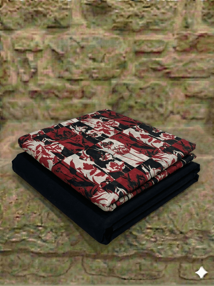 2 Piece Bonenza Orginal Lawn (Unstitched) - Wareeb.Shop