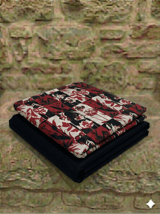 2 Piece Bonenza Orginal Lawn (Unstitched) - Wareeb.Shop