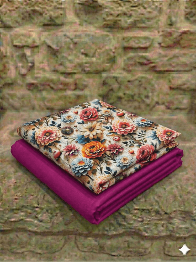 2 Piece Bonenza Orginal Lawn (Unstitched) - Wareeb.Shop