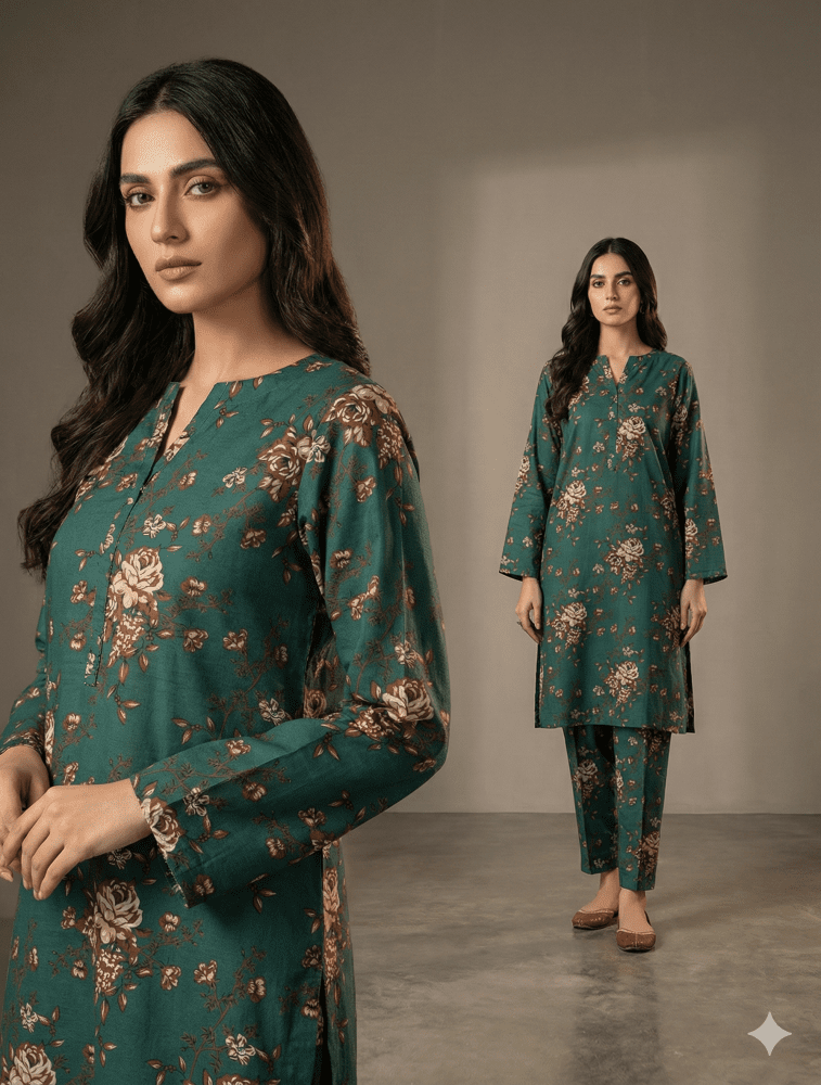 2 Piece Imported Linen (Unstitched) - Wareeb.Shop