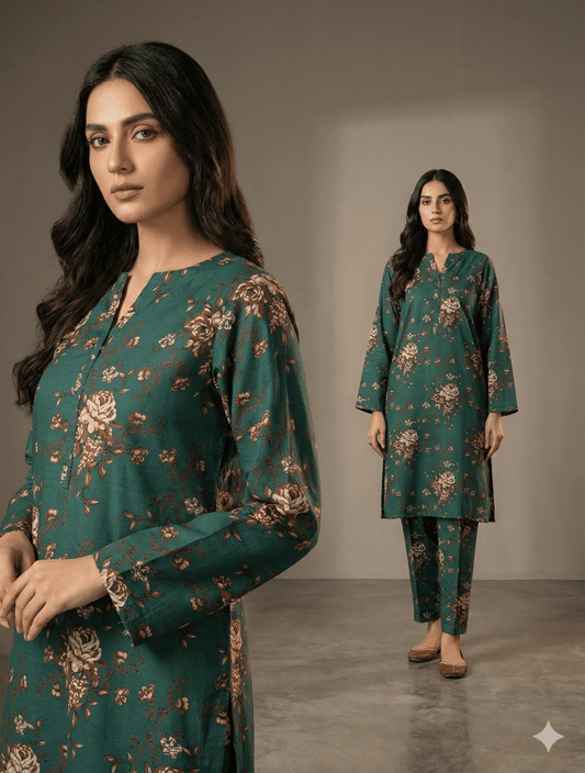 2 Piece Imported Linen (Unstitched) - Wareeb.Shop