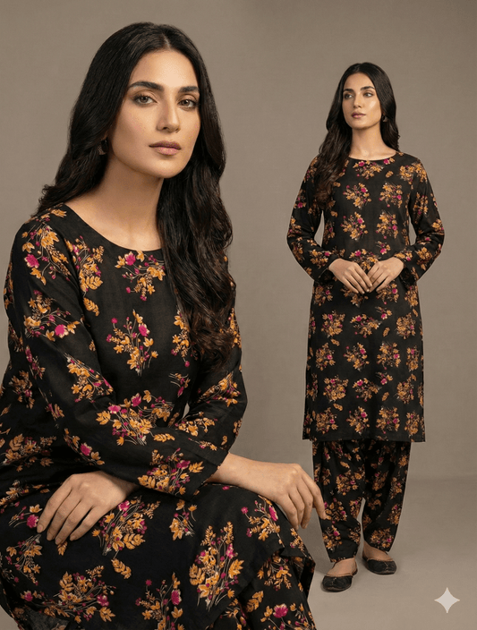 2 Piece Imported Linen (Unstitched) - Wareeb.Shop