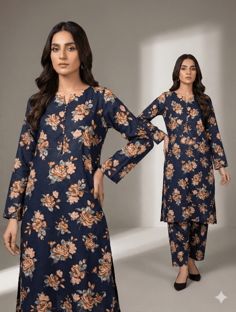 2 Piece Imported Linen (Unstitched) - Wareeb.Shop