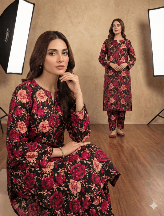 2 Piece Imported Linen (Unstitched) - Wareeb.Shop