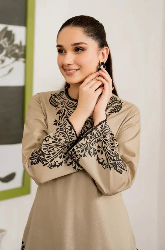 Asling 3PCs Lawn Embroidered Dress With Printed Dupatta - Wareeb.Shop