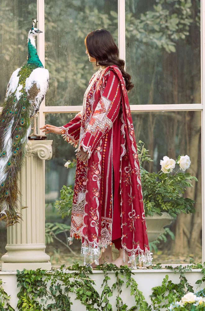 BIN ILYAS - Summer 3PC Lawn Chikankri Embroidered Suit - Wareeb.Shop
