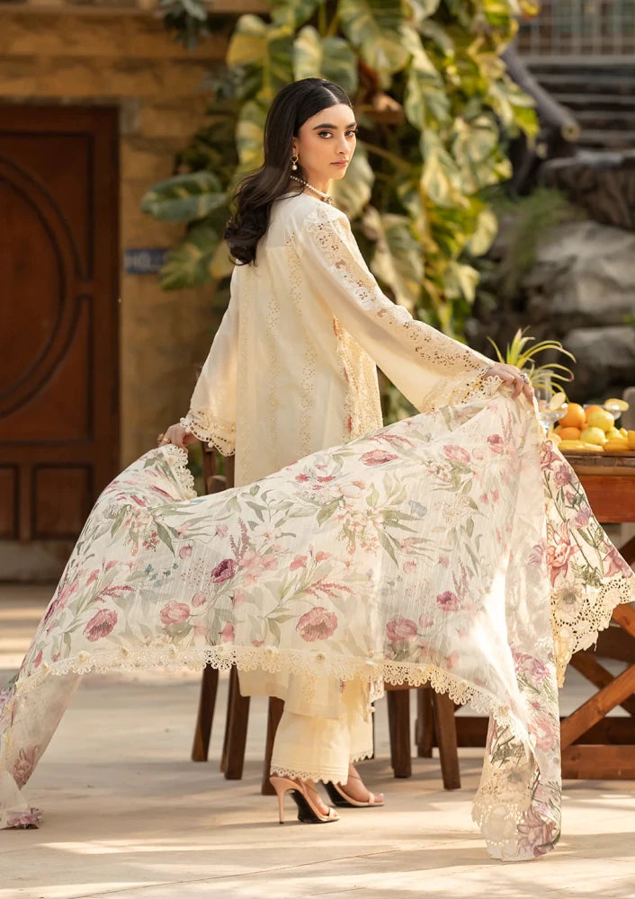 Elaf | Kohinoor | 3 Pc Luxury Lawn - Wareeb.Shop