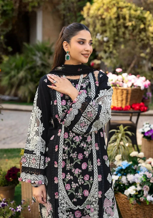Elaf | Mahjabeen | Unstitched Lawn 3Pc - Wareeb.Shop