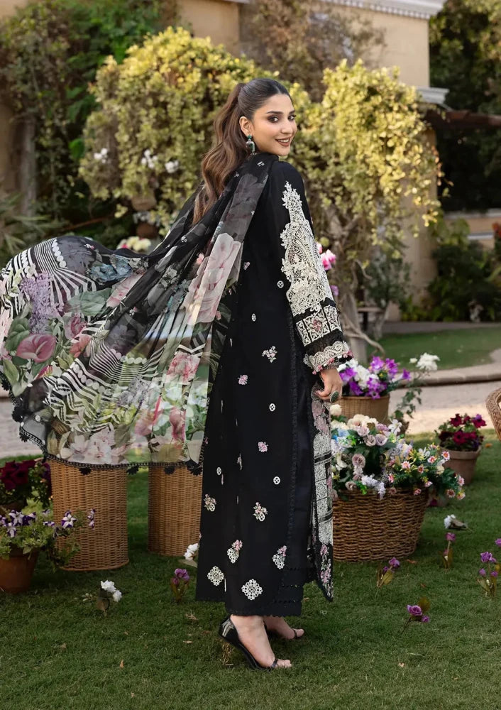 Elaf | Mahjabeen | Unstitched Lawn 3Pc - Wareeb.Shop