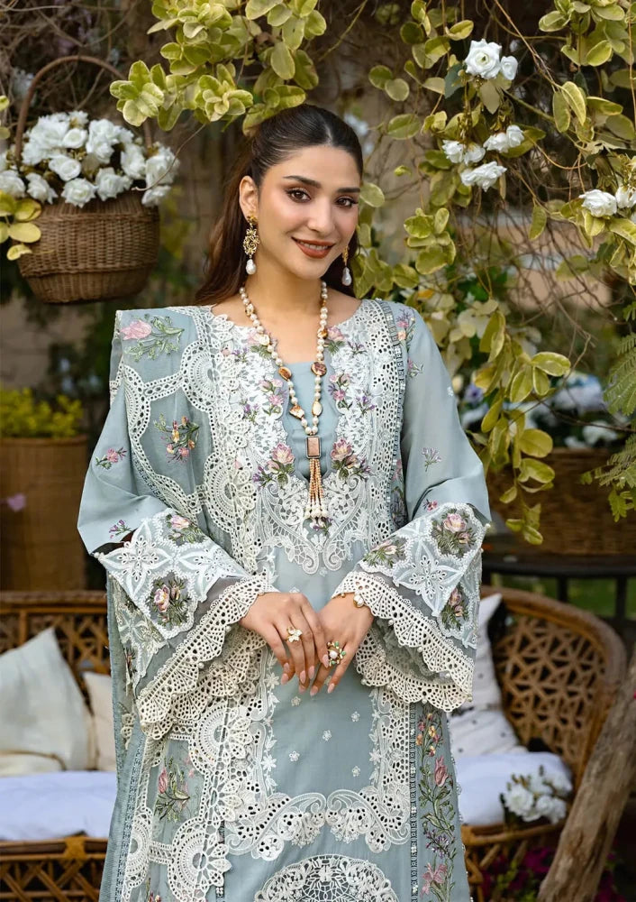 Elaf | Samaa | Unstitched Lawn 3Pc - Wareeb.Shop