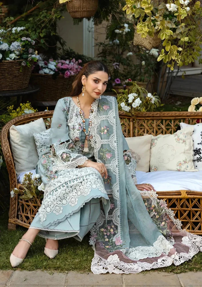 Elaf | Samaa | Unstitched Lawn 3Pc - Wareeb.Shop