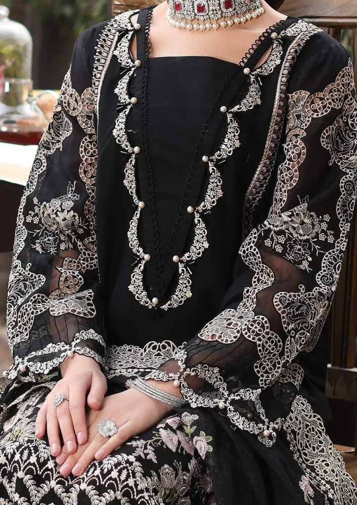 Kahf | Noor | Unstitched Lawn 3Pc - Wareeb.Shop