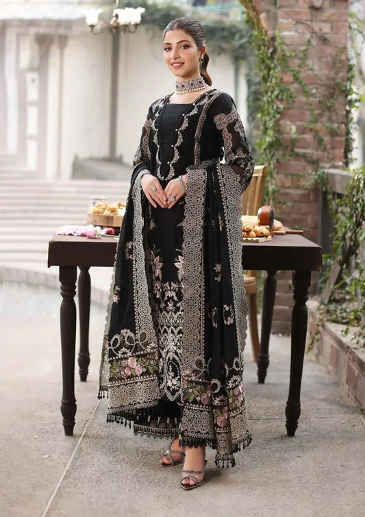 Kahf | Noor | Unstitched Lawn 3Pc - Wareeb.Shop