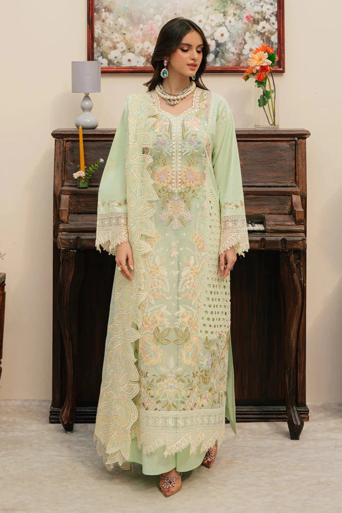 Mahnur | Caroline | 3 Pc Luxury Lawn - Wareeb.Shop