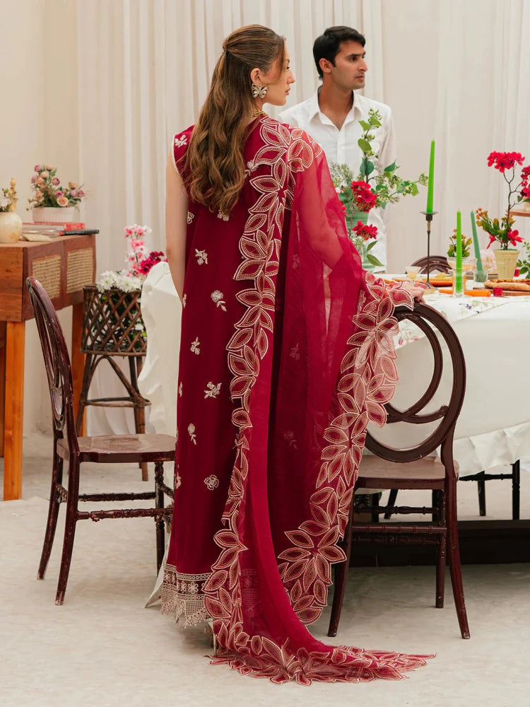 Mahnur | Celestial | 3 Pc Luxury Lawn - Wareeb.Shop