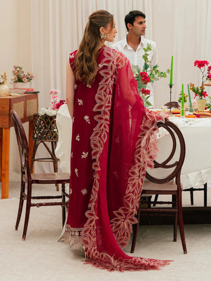 Mahnur | Celestial | 3 Pc Luxury Lawn - Wareeb.Shop