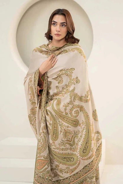 Maria B - 3PC Lawn Embroidered Suit With Printed Diamond Dupatta - Wareeb.Shop