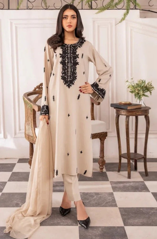 Mirana - 3Pc Lawn Embroidered Suit - Wareeb.Shop