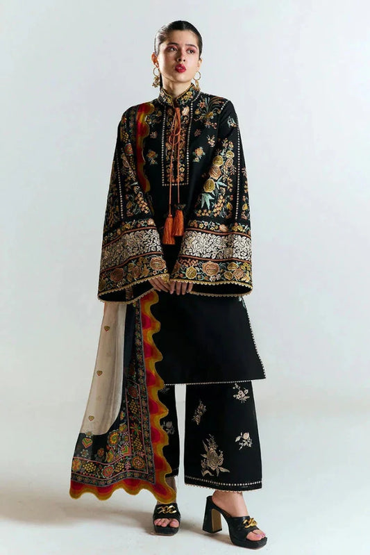 Noor By Sadia Embroidered Three Piece Lawn NBS - 02 - Wareeb.Shop