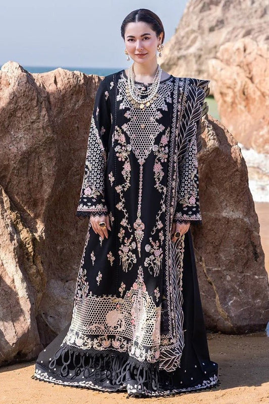 Qalamkar | Hania Amir | Sahil Kinaray | Unstitched Lawn 3Pc - Wareeb.Shop