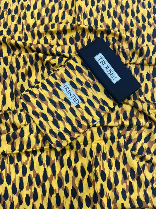 Premium Bonanza Lawn 2-Piece - Digital Printed Shirt with Matching Plain Trouser